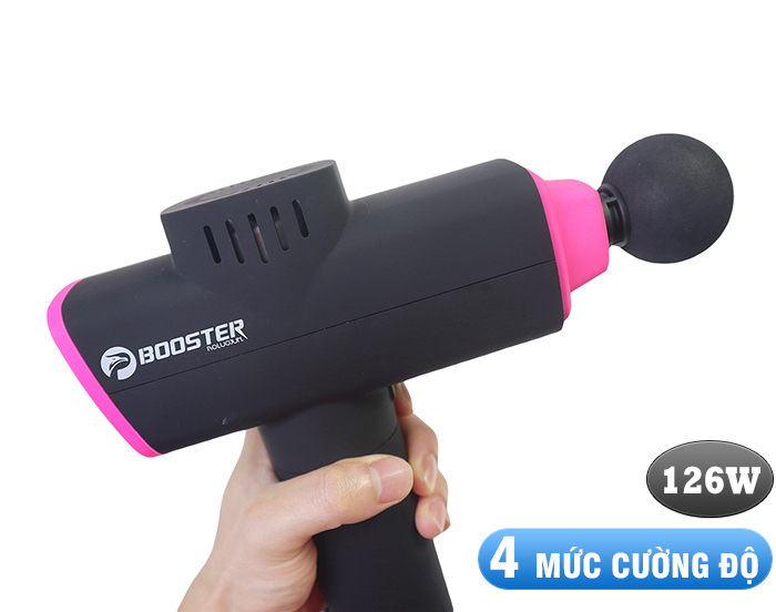 súng massage 4 cường độ mát xa khác nhau Booster X3