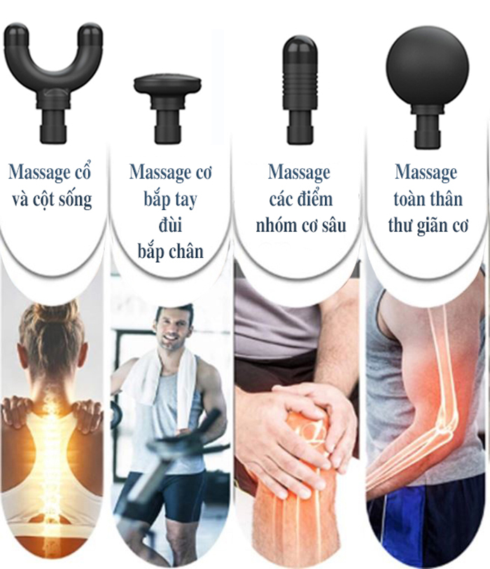 Súng massage cơ bắp Booster MINI 2