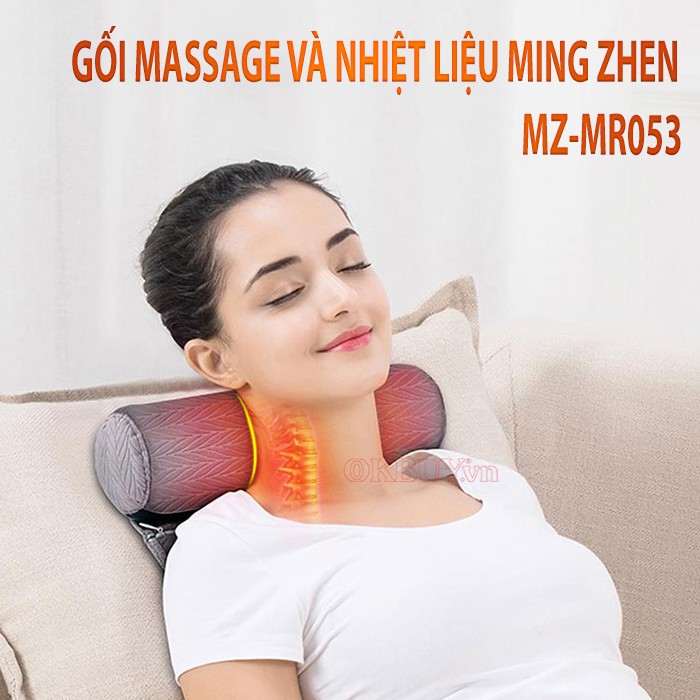 Gối massage giúp bạn cải thiện chứng mất ngủ nhanh chóng