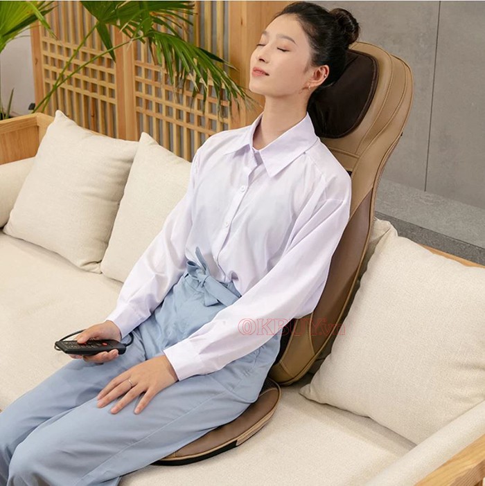 Ghế massage giúp cải thiện sức khỏe, đánh tan chứng mất ngủ kéo dài nhanh chóng