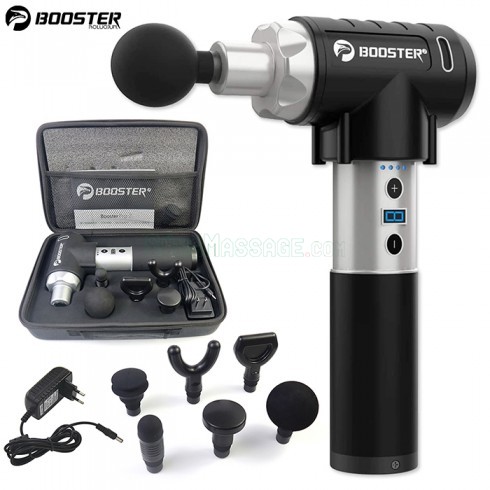 Súng massage gun điều trị căng cơ Booster PRO 2 - 135W 9 tốc độ - Chính hãng