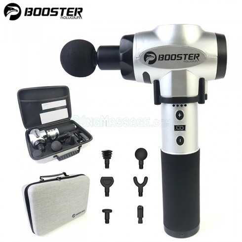 Súng massage gun giãn cơ Booster E hàng chính hãng - 120W - Đen