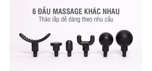 Súng massage có dây đai giảm đau nhức giãn cơ toàn thân Nikio NK-275